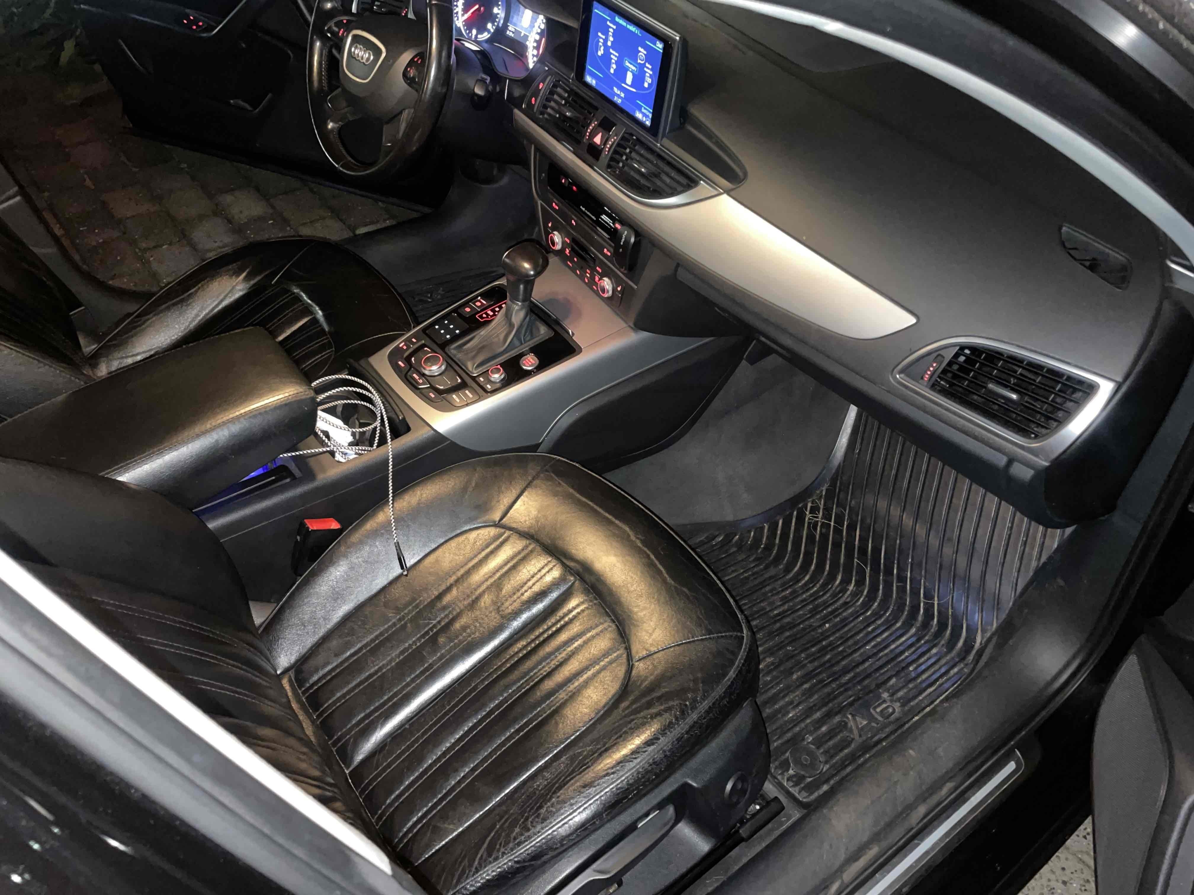 Sort Audi A6 fra 2013