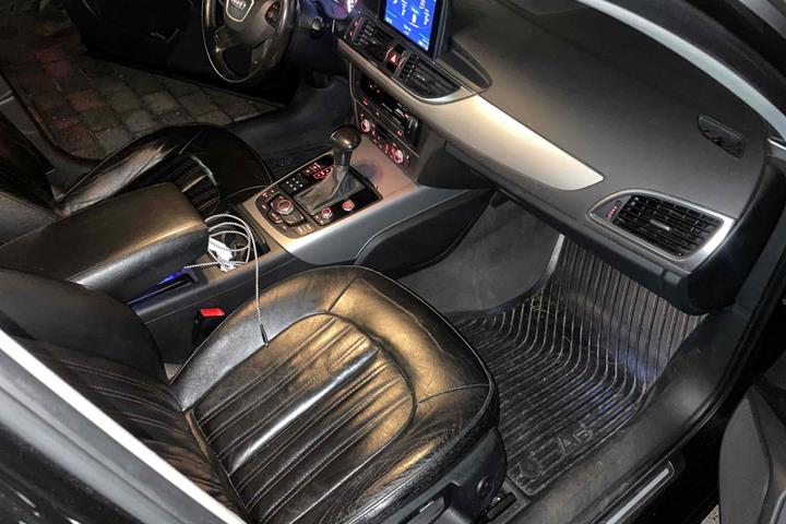 Sort Audi A6 fra 2013