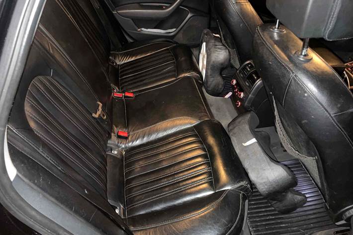 Sort Audi A6 fra 2013