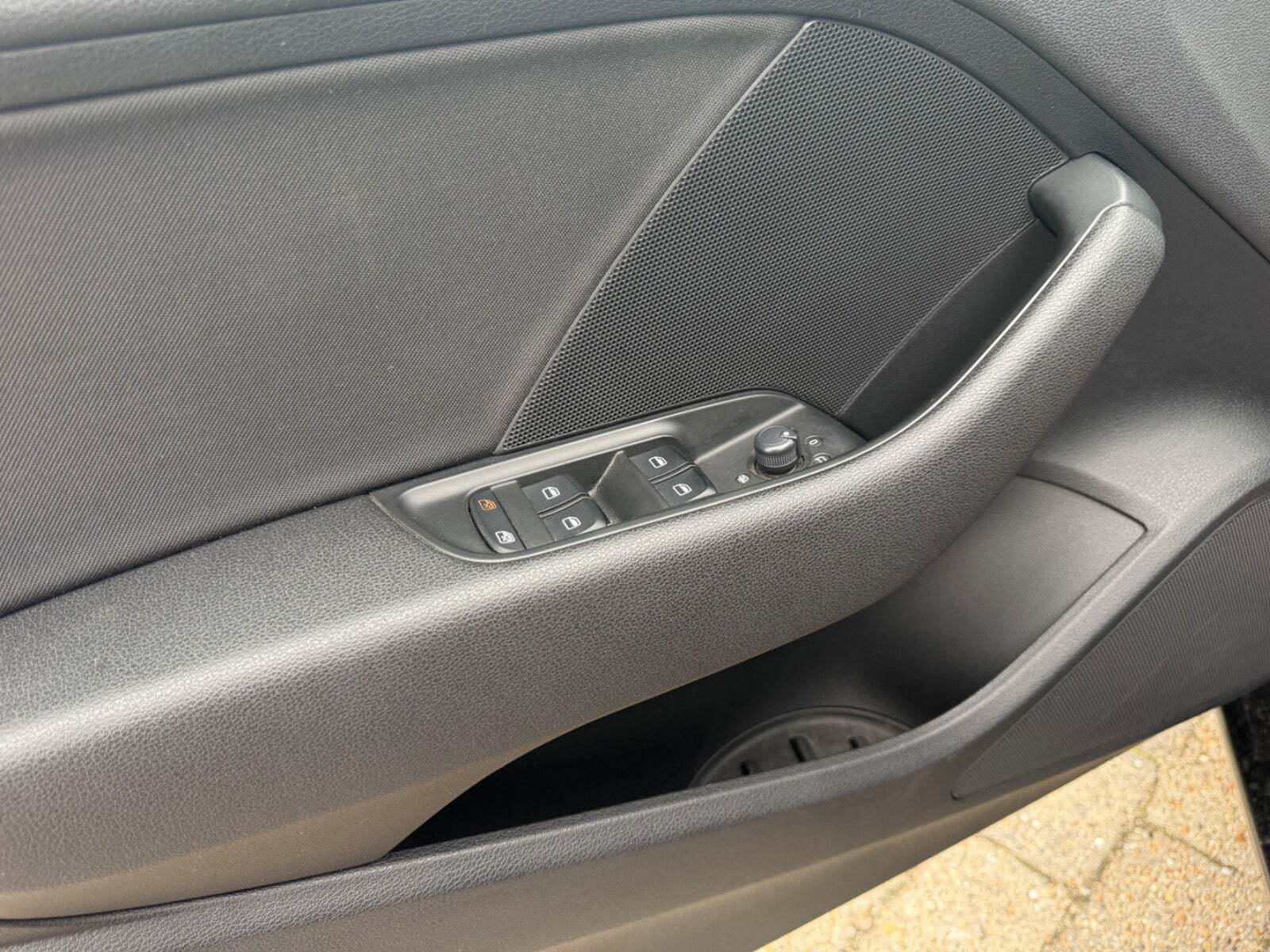 Sort Audi A3 fra 2016