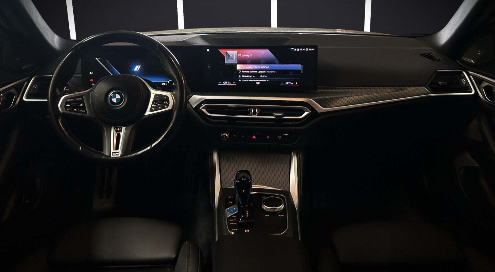 Grøn BMW i4 fra 2023