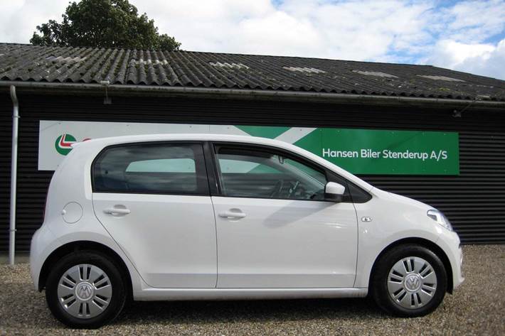 Hvid VW UP! fra 2015