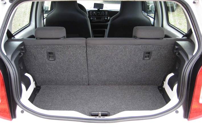 Hvid VW UP! fra 2015