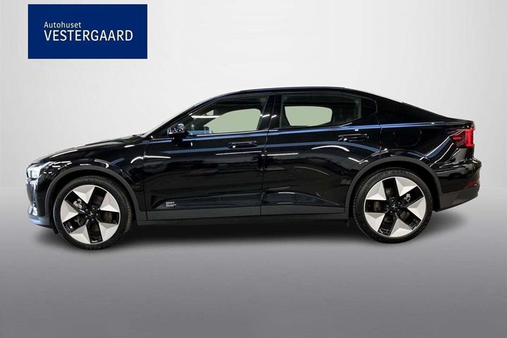 Sort Polestar 2 fra 2023