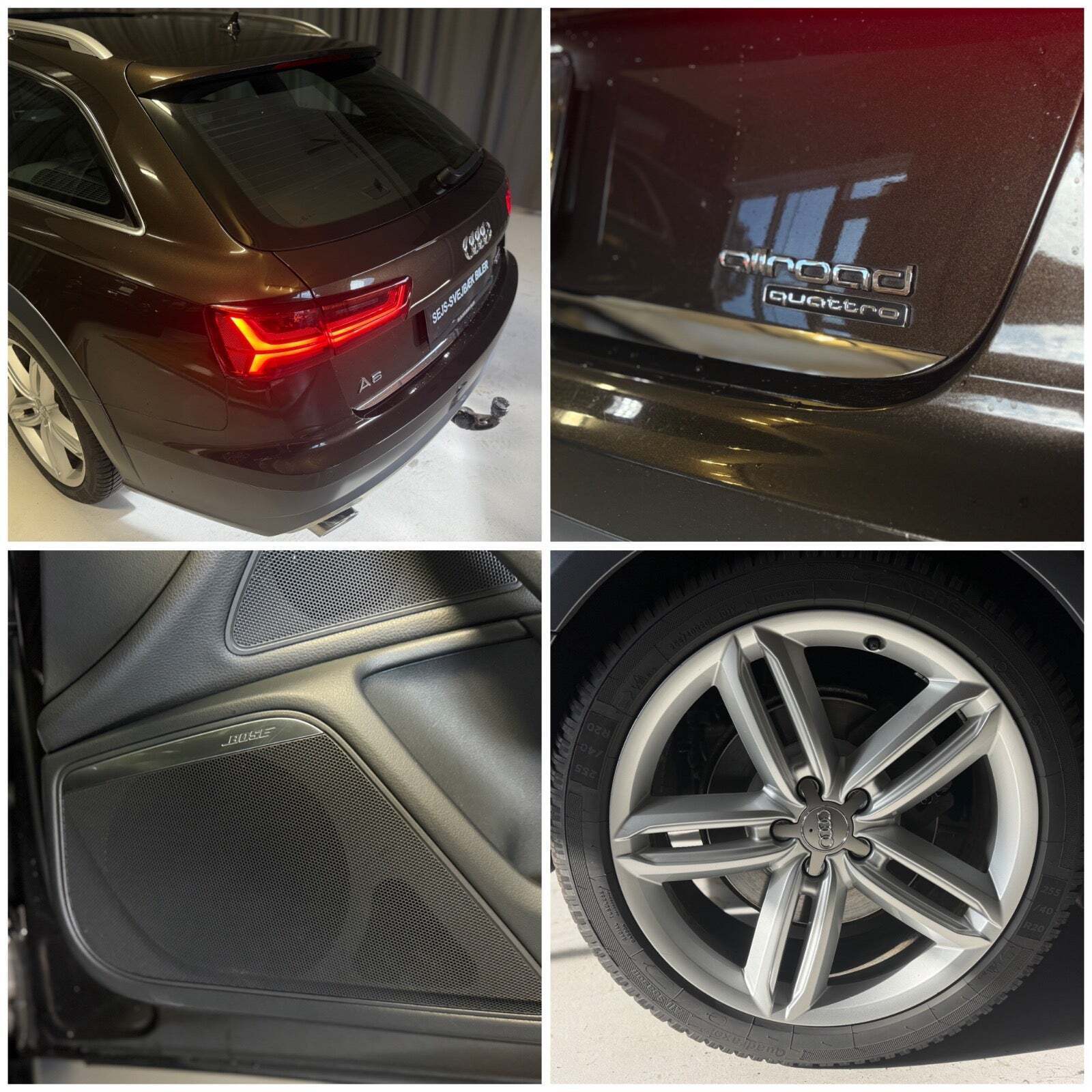 Brun Audi A6 Allroad fra 2016
