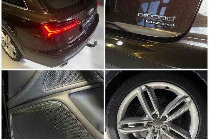 Brun Audi A6 Allroad fra 2016