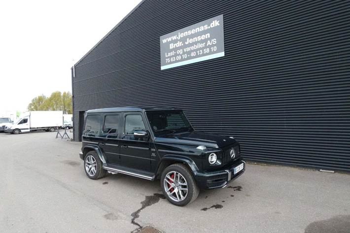 Grøn Mercedes G63 fra 2024