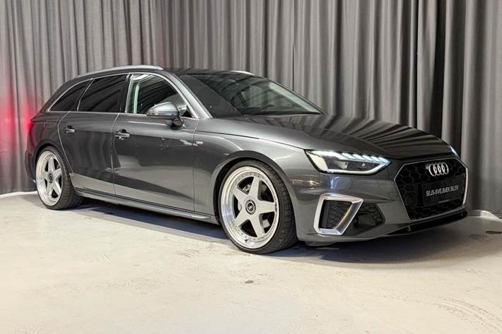 Grå Audi A4 fra 2020