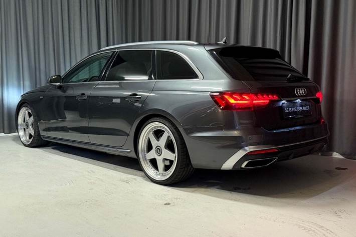 Grå Audi A4 fra 2020