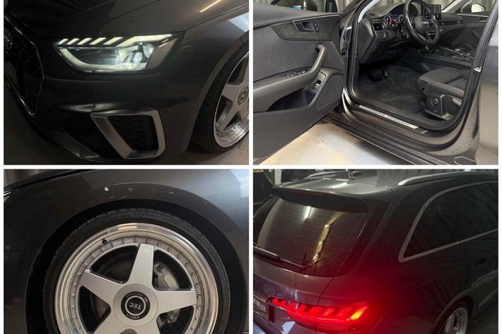 Grå Audi A4 fra 2020