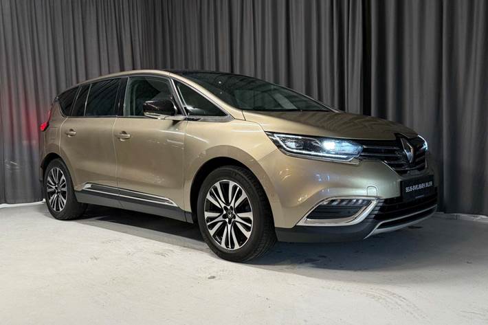Gul Renault Espace fra 2019 set udefra