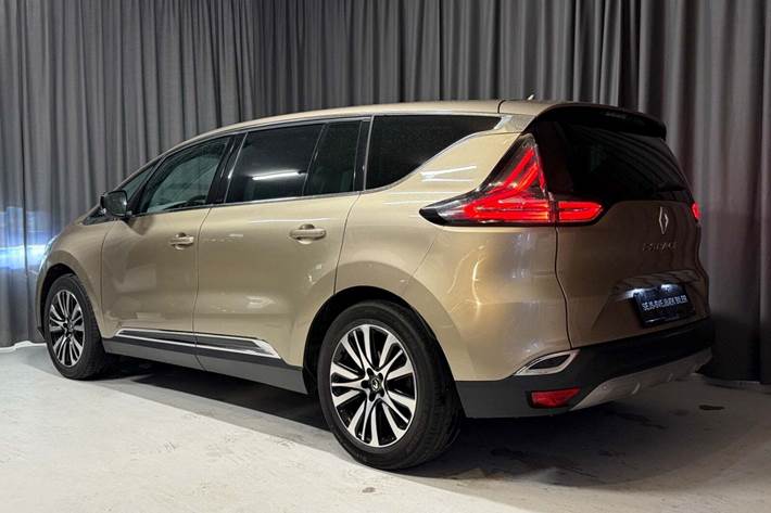 Gul Renault Espace fra 2019 set udefra