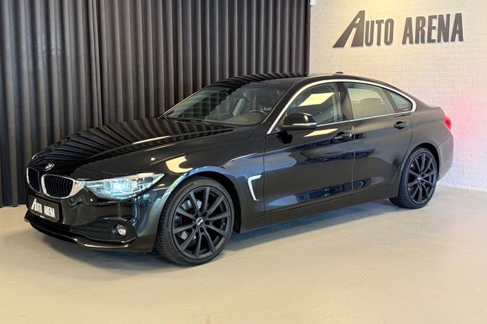 Sort BMW 420d fra 2018