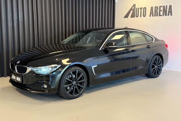 Sort BMW 420d fra 2018