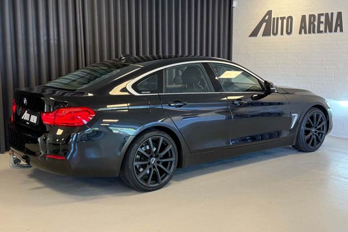 Sort BMW 420d fra 2018