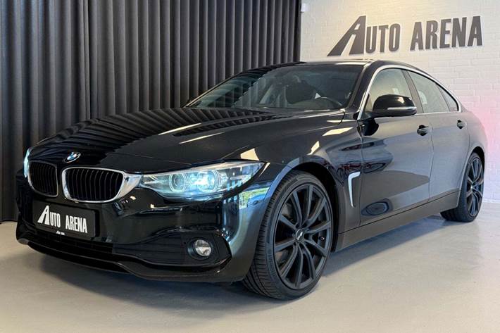 Sort BMW 420d fra 2018
