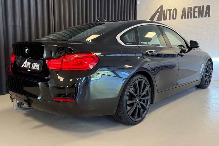 Sort BMW 420d fra 2018