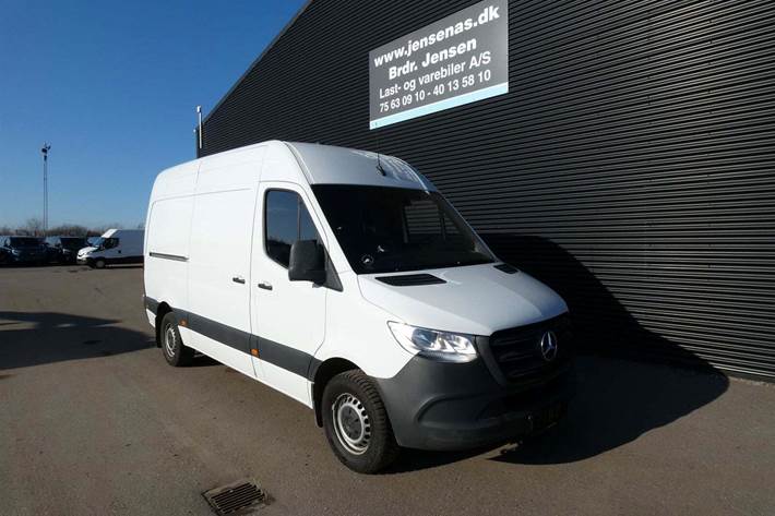 Hvid Mercedes Sprinter 316 fra 2018