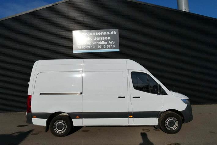 Hvid Mercedes Sprinter 316 fra 2018