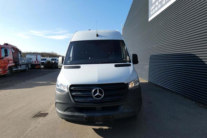 Hvid Mercedes Sprinter 316 fra 2018