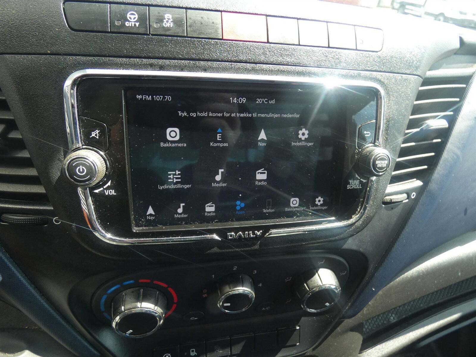 Hvid Iveco Daily fra 2020