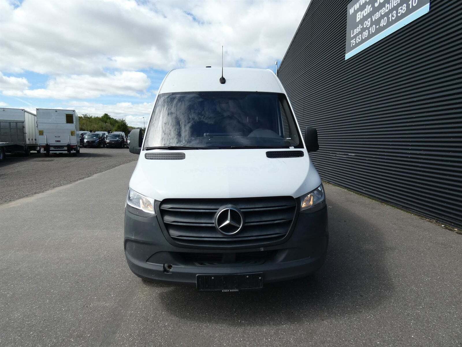 Hvid Mercedes Sprinter 316 fra 2020