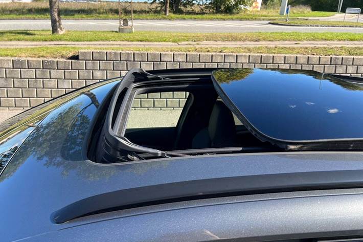 Grå Skoda Enyaq fra 2022