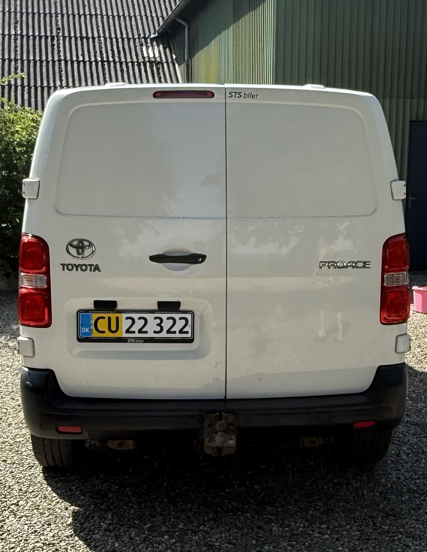 Toyota ProAce 2,0 D 120hk L1H1 Enkelt skydedør/Sideh. døre uden ruder