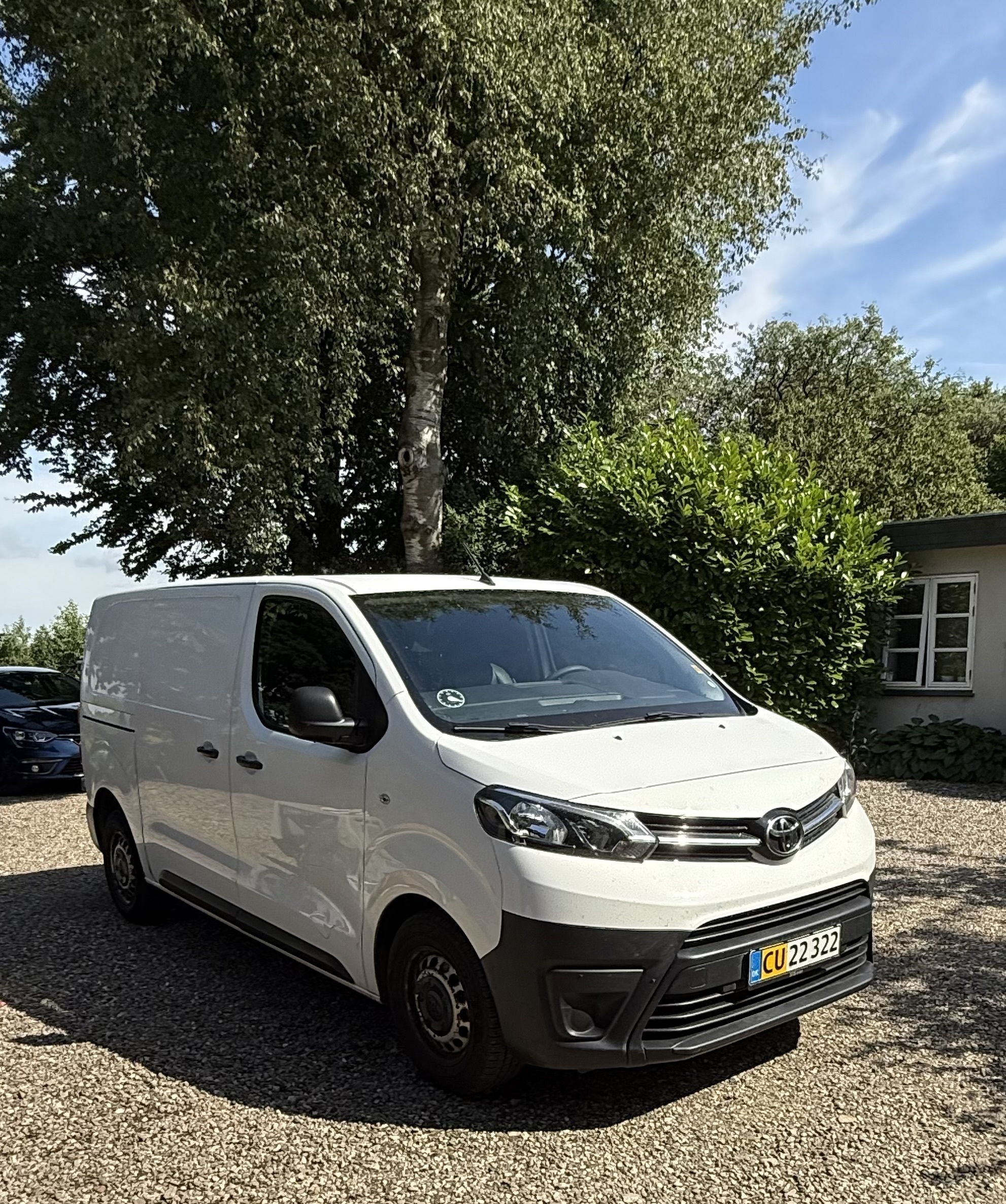 Toyota ProAce 2,0 D 120hk L1H1 Enkelt skydedør/Sideh. døre uden ruder