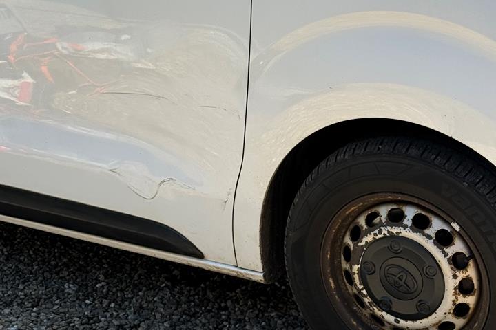 Hvid Toyota ProAce fra 2016
