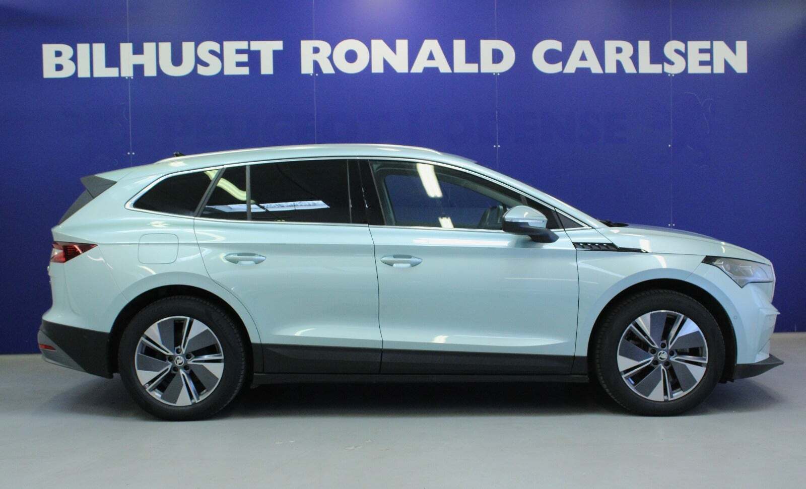 Grøn Skoda Enyaq fra 2022