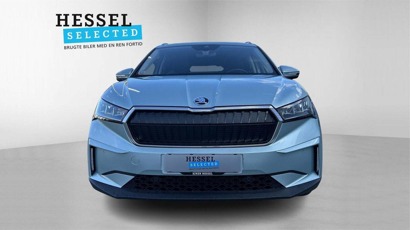 Grøn Skoda Enyaq fra 2023