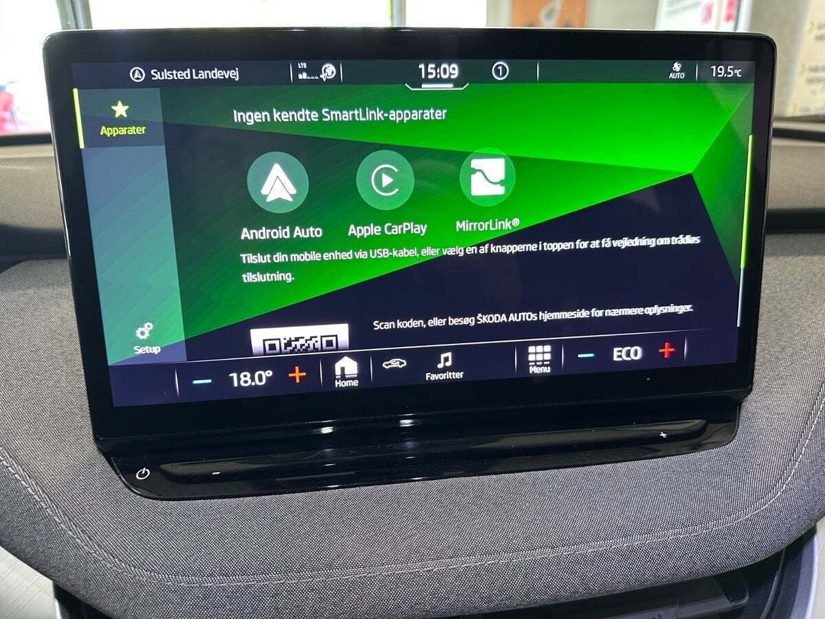 Sort Skoda Enyaq fra 2021