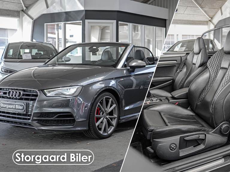Audi S3 2,0 TFSi Cabriolet quattro S-tr.