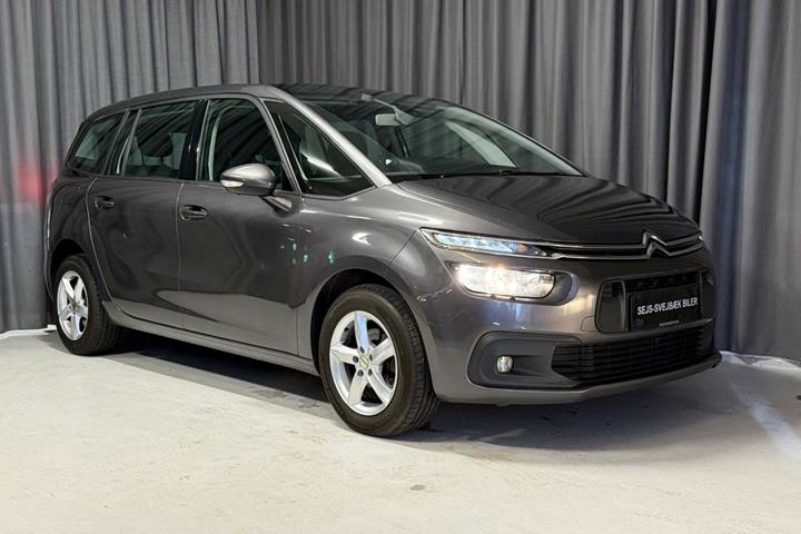 Grå Citroën Grand C4 SpaceTourer fra 2019 set udefra