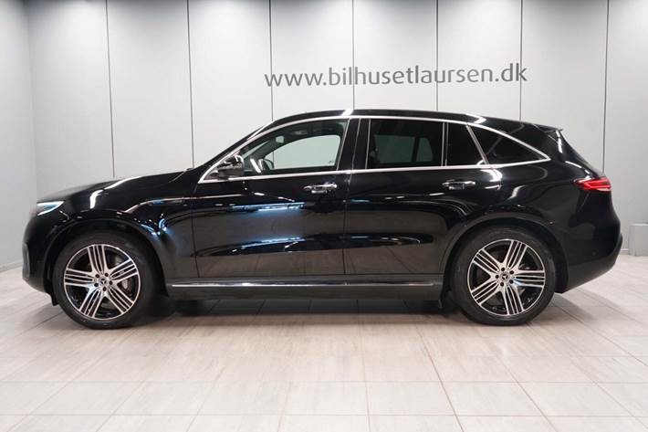 Sort Mercedes EQC400 fra 2021