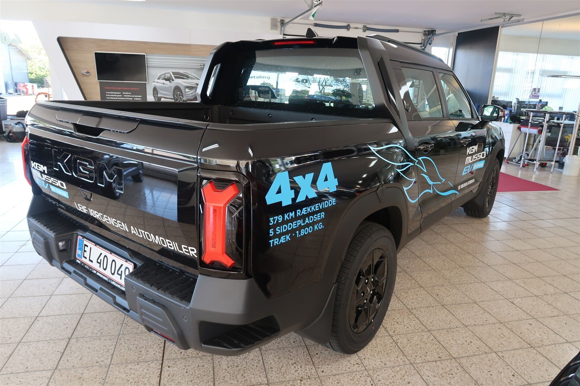 KGM Musso EV EL Black Line AWD 237HK DobKab Aut.