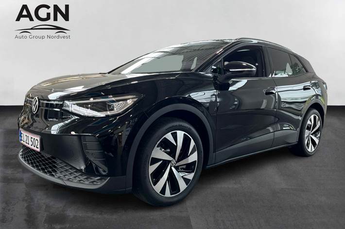 Sort VW ID.4 fra 2025 set udefra