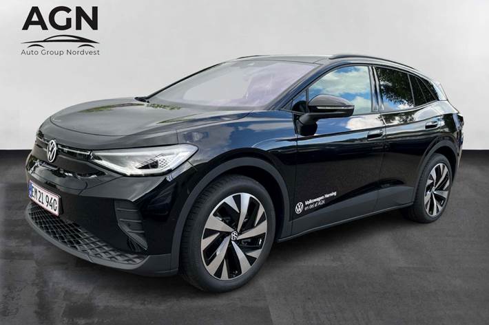 Sort VW ID.4 fra 2025 set udefra