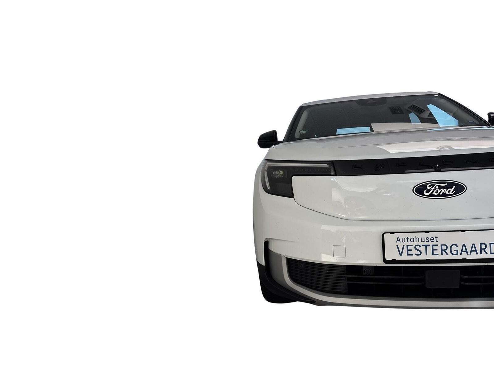 Hvid Ford Explorer fra 2024