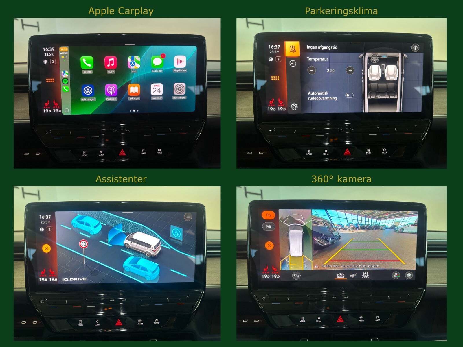 Blå VW ID.Buzz fra 2023