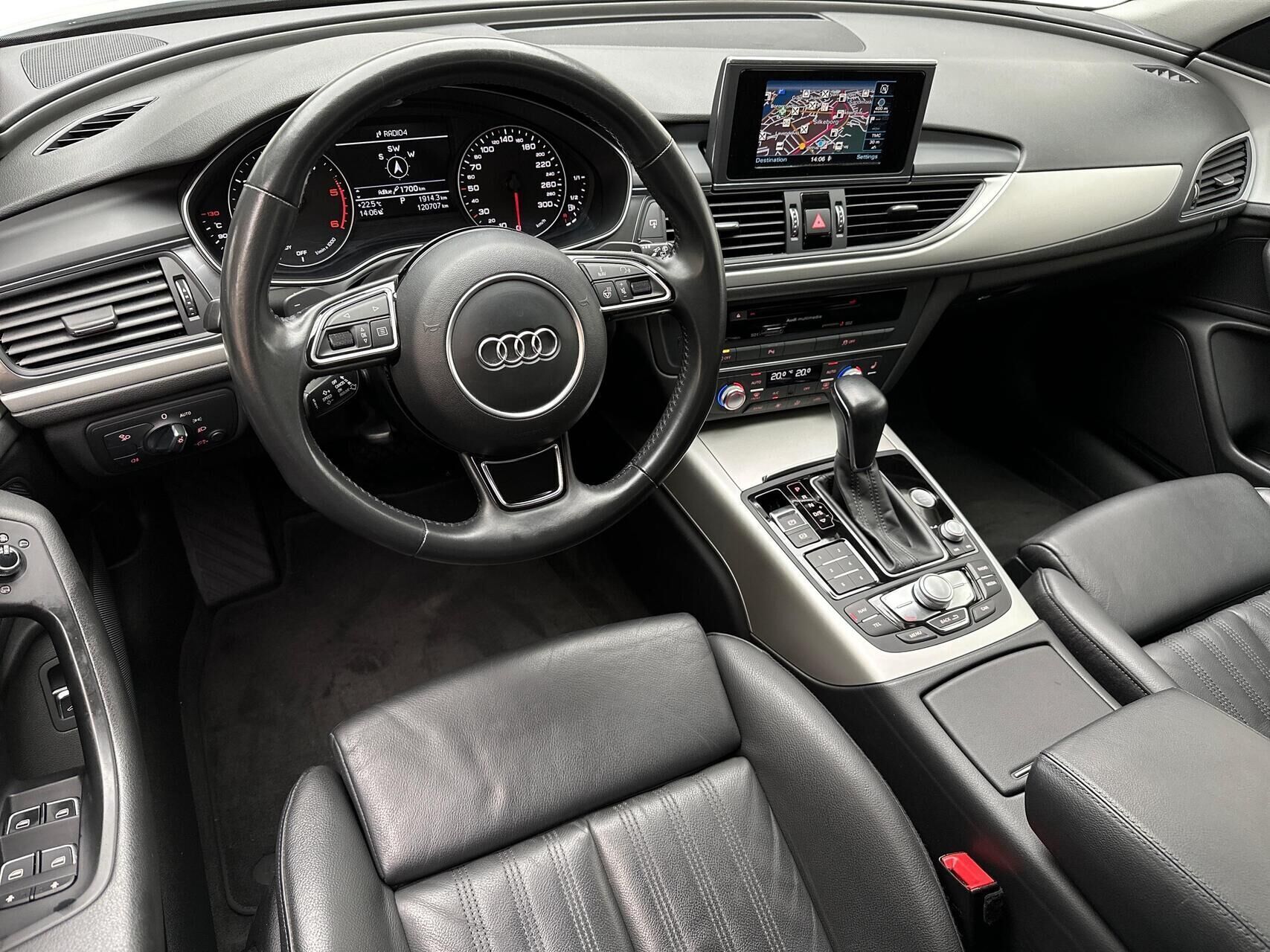 Hvid Audi A6 fra 2018