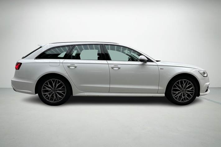 Hvid Audi A6 fra 2018