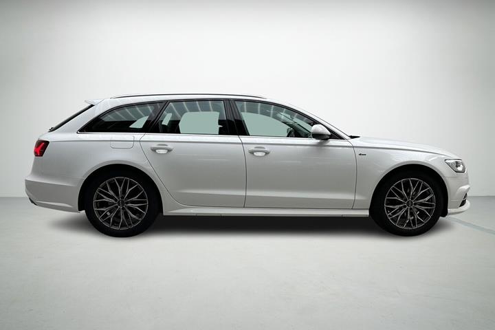 Hvid Audi A6 fra 2018