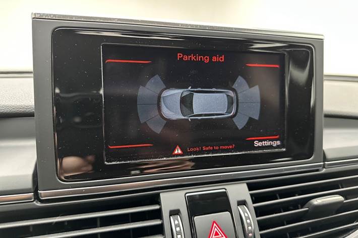 Hvid Audi A6 fra 2018