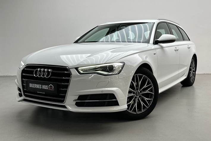 Hvid Audi A6 fra 2018