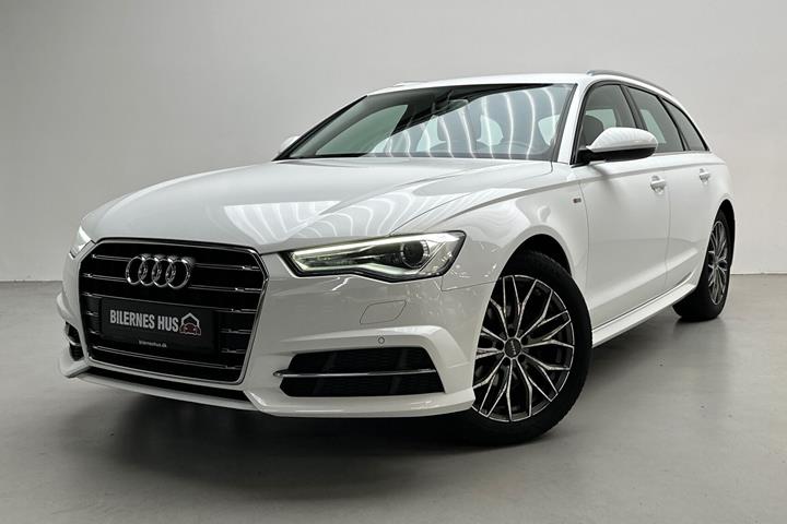 Hvid Audi A6 fra 2018