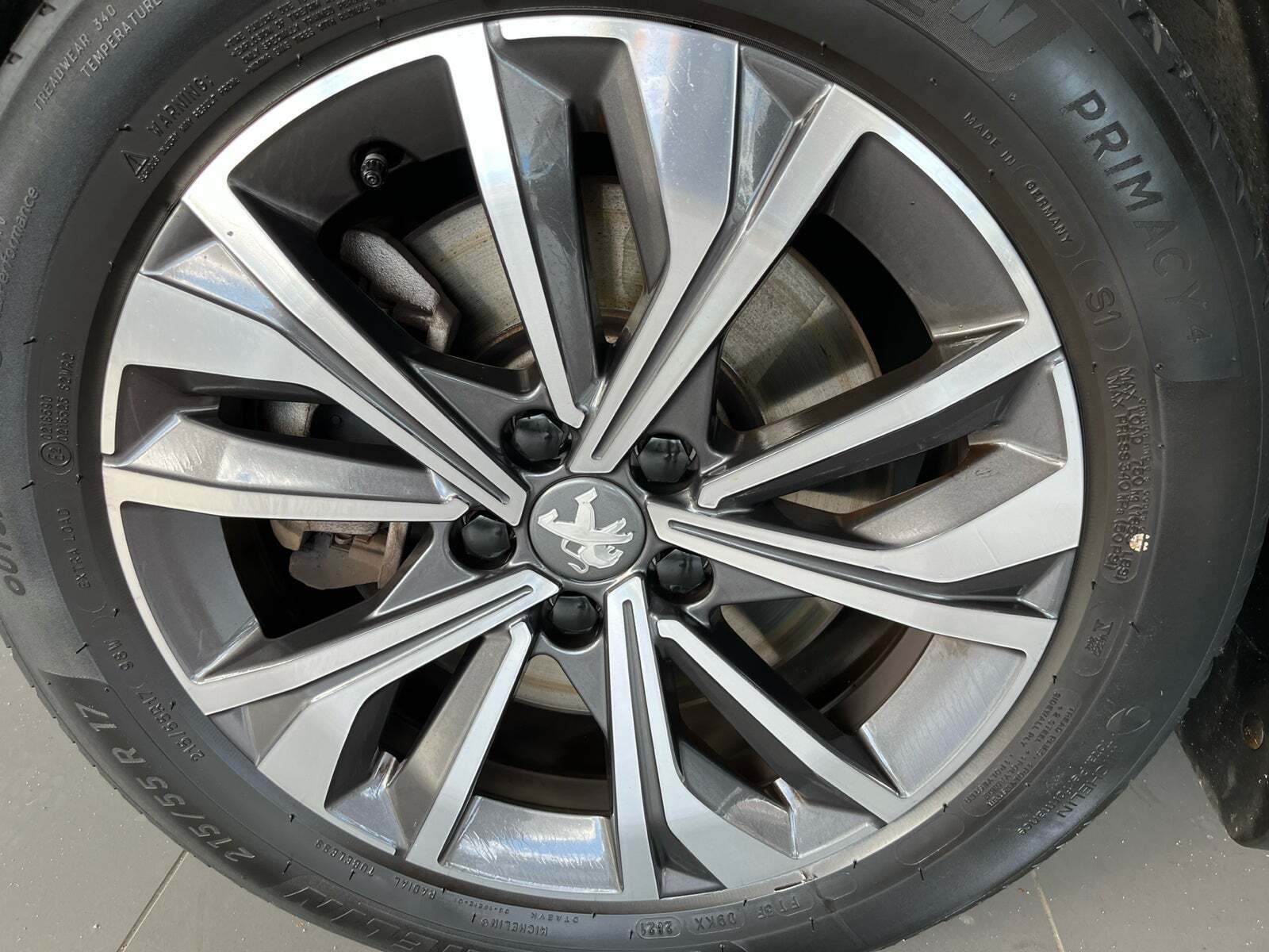 Sort Peugeot 508 fra 2021