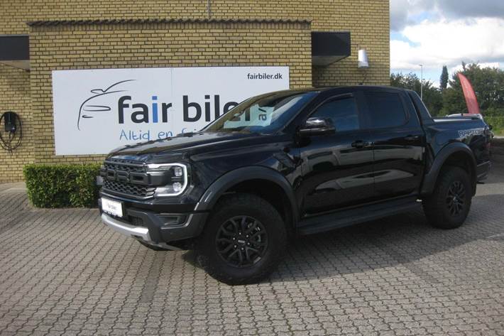 Sort Ford Ranger Raptor fra 2022