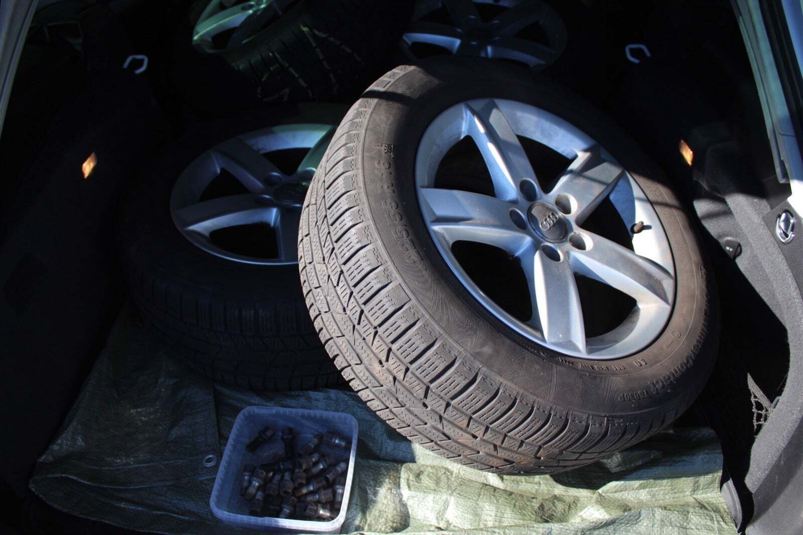 Hvid Audi A4 fra 2015